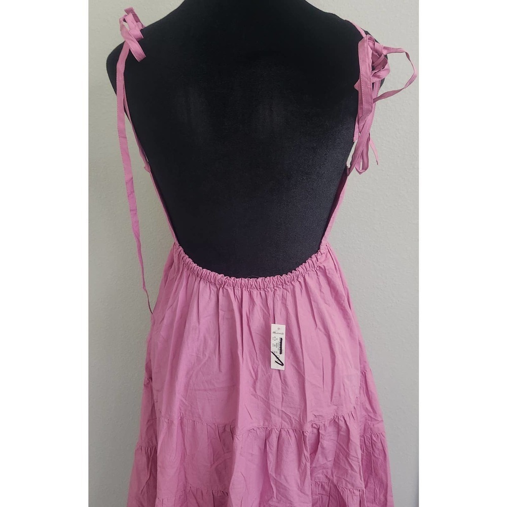 NWT Madewell Sidonie Poplin Maxi Dress in Shaded Pink Size‎ XS - Picture 8 of 10